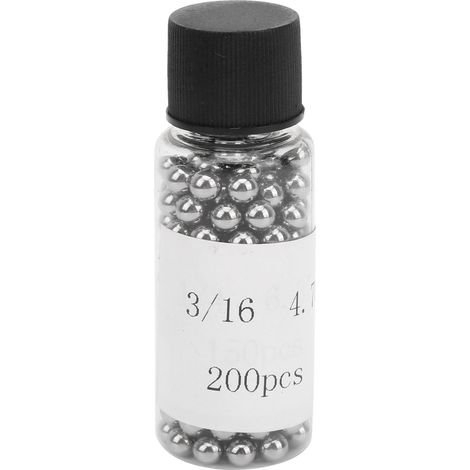 200 billes de roulement vélo en acier inoxydable 304 fournitures industrielles 3/16 pouce (1/5)