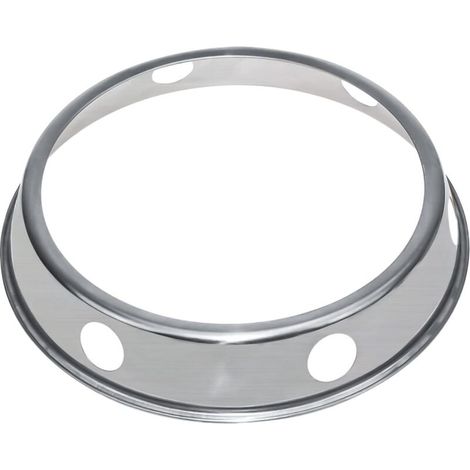 Anneau Support pour Wok en Acier Inoxydable Adaptation pour Woks à Fond Rond Convient pour Brûleurs, Cuisinières à Gaz, Ustensiles de Cuisine (1/5)