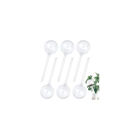 6 Pièces Boules dArrosage pour Plantes, Plante Arrosage Goutte à Goutte Automatique, Transparent Distributeur Eau Plante (1/5)