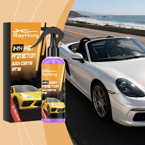 Car paint coating spray, cleaning agent, gloss enhancer, and restoration spray -- 100ml -- BIEMMEDUE (1/5)