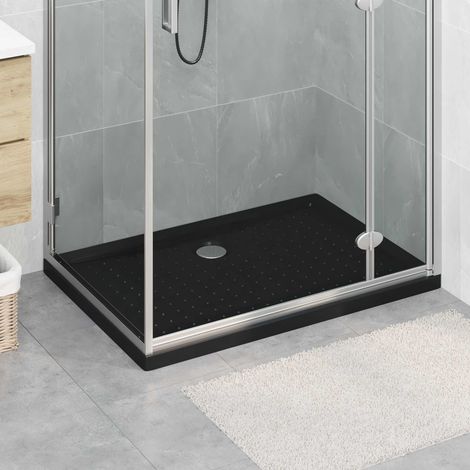 vidaXL Plateau de base de douche avec des points 100 x 70 x 4 cm ABS (1/5)