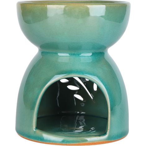 Diffuseur D Huile Essentielle En Céramique Pour Aromathérapie Et Fonte De Cire Utilisation Domestique Chambre À Coucher Salon 1 Pièce (1/5)