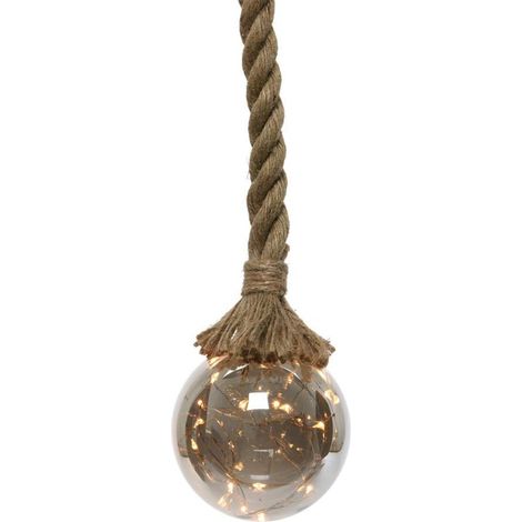 Lampadina Micro Led Sfera Opaca e Luminosa Bianco Caldo ø10x80cm (1/2)