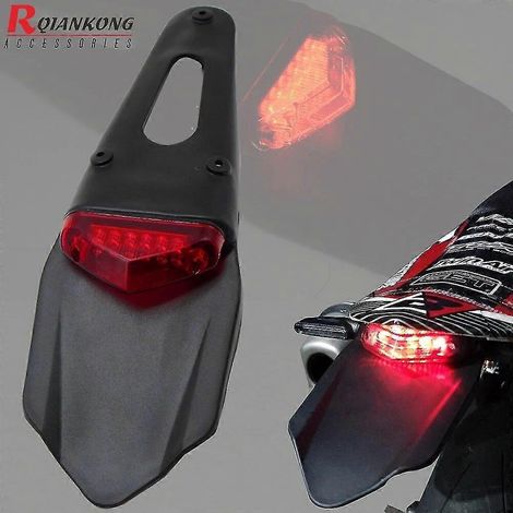 Motorrad-Blinker, Bremslicht, LED-Kennzeichenhalter, Rückleuchten für SUZUKI RM-Z 450 250 RM 85 L DR-Z 125 400S DR650S--