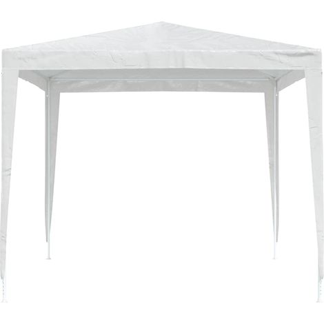 Tente de réception, Pavillon, Pergola, Tente de jardin, 2,5x2,5 m Blanc OIB2613E (1/5)