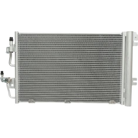 Radiatore climatizzazione (condensatore AC) – Opel Astra H, Zafira Dimensioni: 545 × 380 × 16 mm Codici OEM compatibili: 1924005336, 13129192, 1850096, 52400555, 93178958 (1/5)