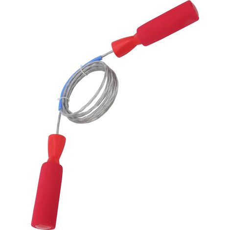Corde à sauter minceur avec fil d'acier et mousse - Accessoires de sport (1/5)