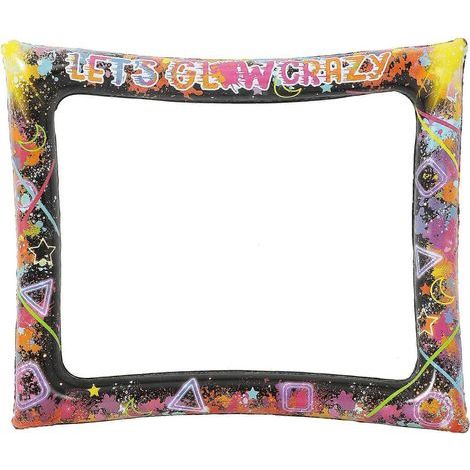 Aufblasbarer Fotorahmen für Selfies, Fotorequisite, Fotokabine, Geburtstagsdekoration, Partyzubehör – 75,00 x 65,00 x 0,10 cm (1/4)