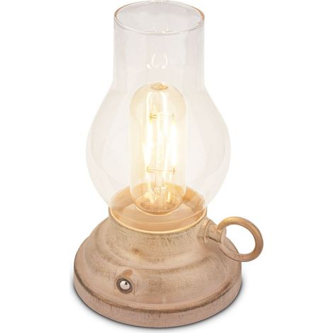 LED Tischlampe Akku LED Tischleuchte Dimmbar Kabellos Touch Warmweiß Terrasse