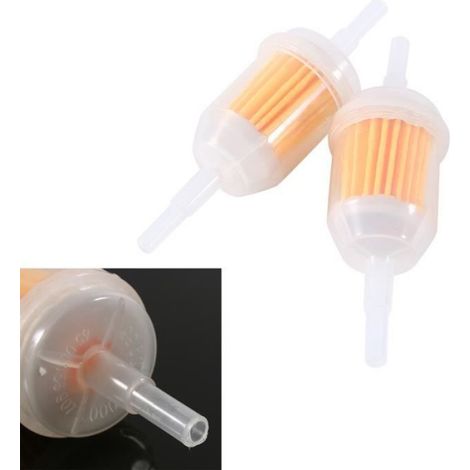 Filtre A Carburant - Pour Tuyau 6 mm Ou 8 mm - Universel Petit Moteur - 2 Unites (1/4)