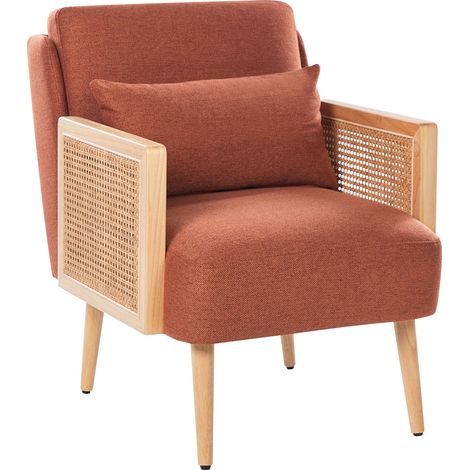 Armchair ORUM Fabric Orange