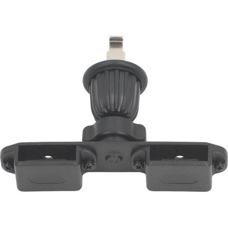 Support de fixation pour grille d'aération de voiture pour autoradio portable compatible avec Motorola, Anytone, Icom, Kenwood, Yaesu, Midland et Cobra (1/5)