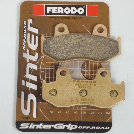 Plaquette de frein Ferodo pour Scooter Honda 150 SH 2009 à 2011 (1/2)