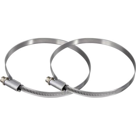 Xavax modello di fascette in acciaio inox argento (1/3)