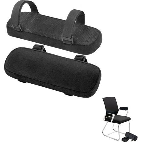 Elbow Cushion, 2 Pieces Memory Foam Armrest Protectors Elbow Support Arm Pads Chair Armrests Soft Pillow for Elbows and Forearms Relief (1/5)