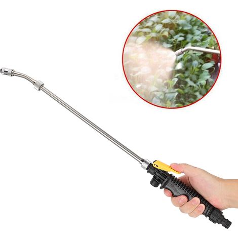 Buse d'arrosage haute pression réglable 2 en 1 G3/8 po DN10 pour voiture et jardin. (1/5)
