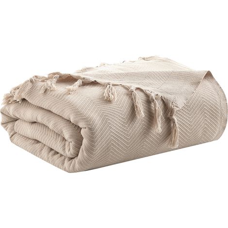 Coperta estiva in piqué Pique Beige (1/2)