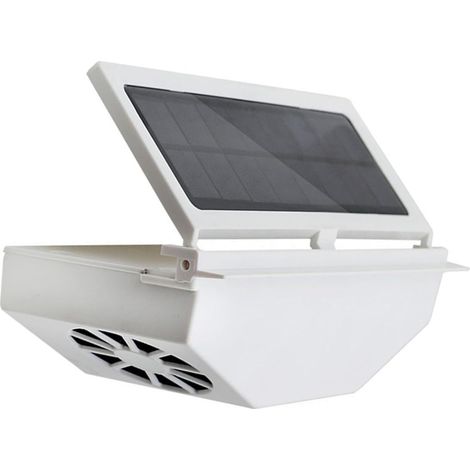 IMIKEYA Climatiseur Solaire pour Fenêtre de Voiture Ventilateur
