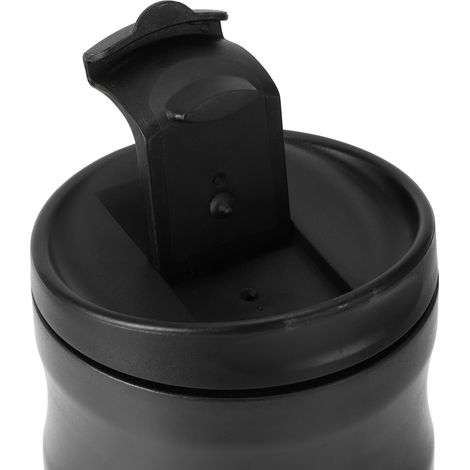 Moulin à café électrique en acier inoxydable, mini moulin de cuisine pour céréales et légumineuses, avec câble USB, noir (1/5)