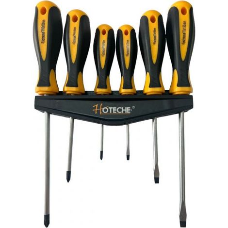 Set 7 cacciaviti con punta magnetica a croce e a taglio giraviti isolati 241106