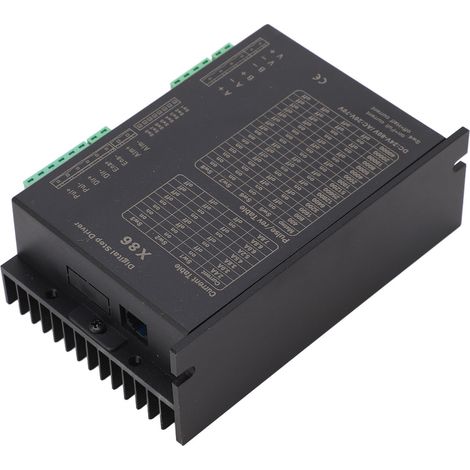 51200 Mikroschritt-Schrittmotortreiber, 7,8 A Strom, 2 Phasen, Servoantrieb DC 24–80 V, AC 20–70 V (1/5)