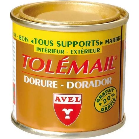 Pintura avel tolemail dorure acrílica secado rápido