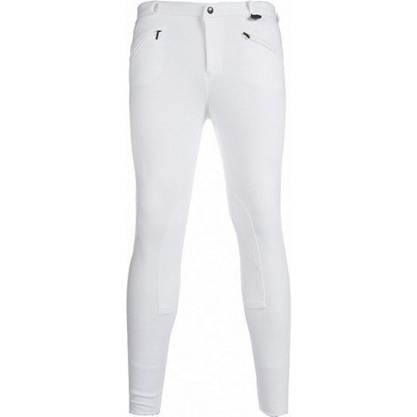44, blanc 1200: Pantalon d'équitation d'été pour homme modèle Basic