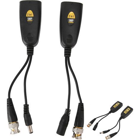 Émetteur-Récepteur Vidéo HD 5MP avec Alimentation par Câble Ethernet PoE