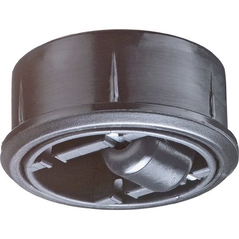 Kunststoffglocke D.52mm Trgf.50kg Einpresstiefe 18mm harte BD (1/4)