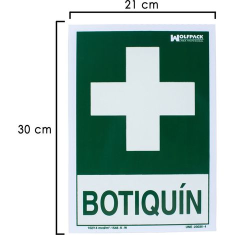 Poster kit pronto soccorso 30x21 cm.