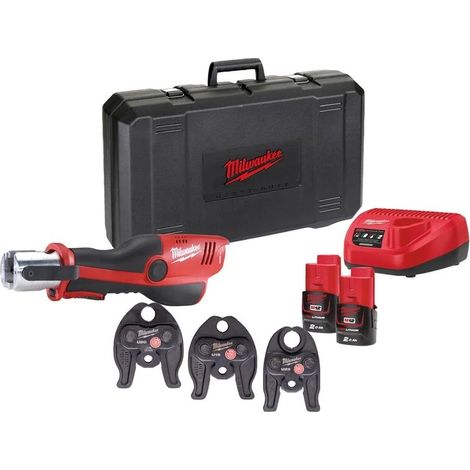 Prensadora hidráulica subcompacta M12 Milwaukee Force Logic HPT-202C U-SET