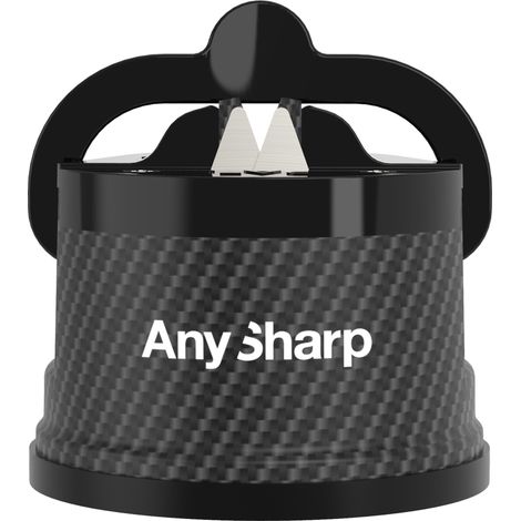 Aiguiseur de Couteaux, Sécurité Mains Libres, Ventouse PowerGrip, Aiguise en Toute Sécurité Tous les Couteaux de Cuisine, Idéal pour l'Acier Trempé (1/5)