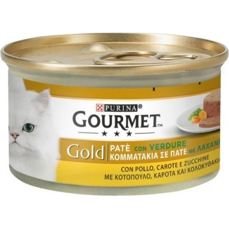 Gourmet Gold Patè pollo, carote e zucchine Purina 85 grammi