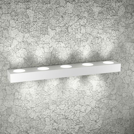 Applique Moderno Beaside Metallo Bianco 9 Luci Gx53 (1/5)