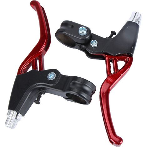 Levier de Frein,Leviers de Freins de vélo,Alliage d'Aluminium Universel Poignées de Frein,Vélo de Montagne Vélo de Route VTT (1/5)