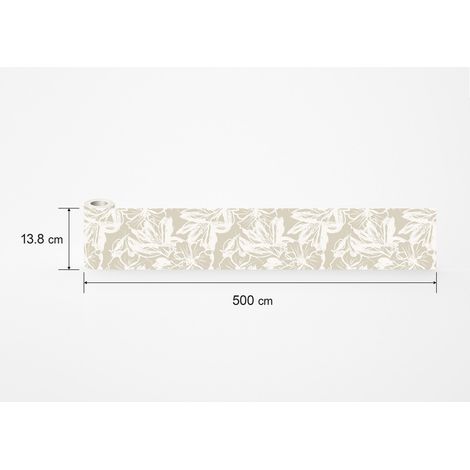 Frise auto-collante fleurs amaryllis (1/5)