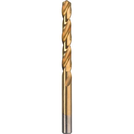 kwb Ø 1mm Drill in metallo HSS Tin 238610 (Drill HSS Bobina, Qualità industriale, Terreno di precisione, Elevata velocità di taglio, DIN 338, Drill in titanio) (1/3)