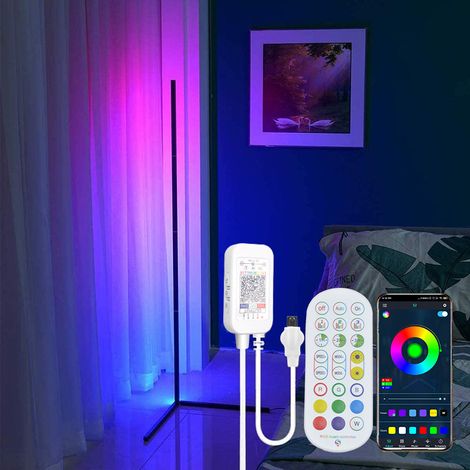 Ferngesteuerte LED-Stehleuchte mit zugehöriger App, RGB, 7 W (1/5)