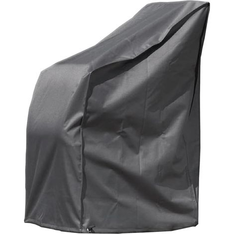 Housse de Protection Deluxe pour jusqu'à 4X Chaise de Jardin/Chaise empilable/Chaise Longue avec Sac de Transport - 65 x 65 x 120/80 cm - Polyester Oxford 420D Haute qualité