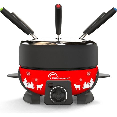 Little Balance Fondue 8689 Rojo y Negro 800W (1/2)