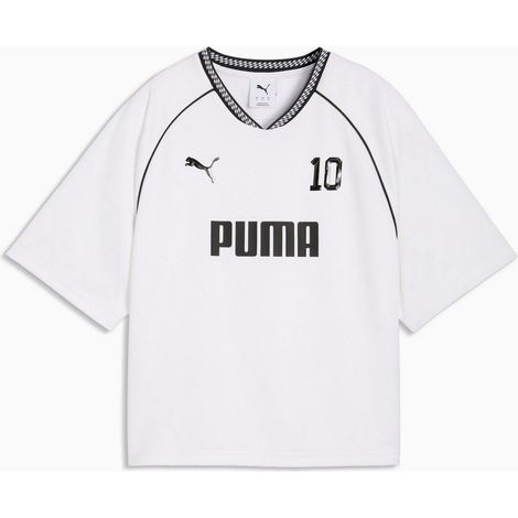 Puma Sport Relaxed Jersey Damen-T-Shirt weiß 69186002 r XS (1/5)