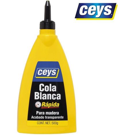 CEYS Quick Weißleim für Holz, extra große Babyflasche, 500 g, 501604