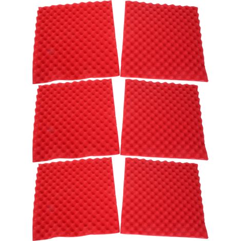 Panneau Acoustique En Mousse Pyramidale Pour Studio Et Bureau Traitement Du Son Réduction De Bruit Lot De 6 Pièces (1/5)