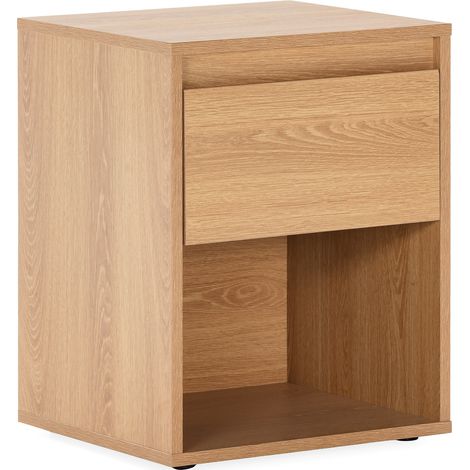 Nachttisch Tori 1 schublade Eichenfarbe