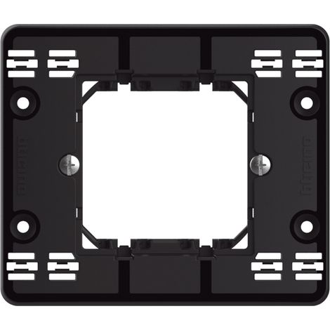 Supporto 2 moduli fissaggio a graffette serie MatixGo BTICINO J4702G