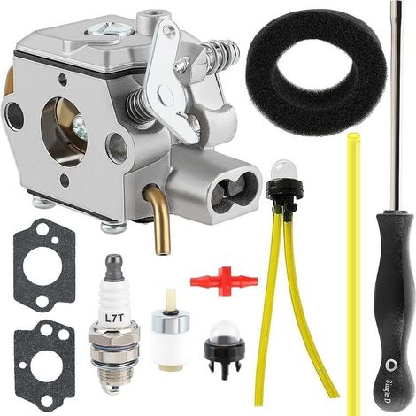 Carburateur compatible Troy-Bilt TB10CS TB20CS TB20DC – Remplace 753-043333 WT-827, pour Ryobi 600r 700r – Souffleur (1/5)