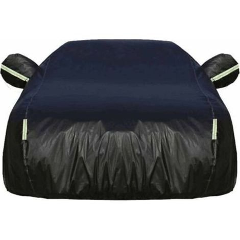 Housse de protection 190t pour voiture étanche, compartiment ouvert, doublure en coton respirant, sédan UV anti-poussière de neige 4.91.81.5 (1/5)