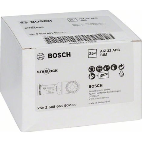 Bosch Starlock AIZ 32 APB hoja de sierra de inmersión negra