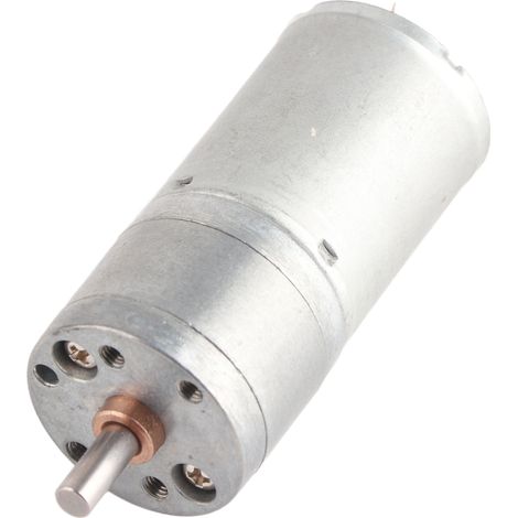 Moteur électrique DC 6V à réduction de vitesse en métal, mini moteur à engrenages pour voiture jouet DIY robot (1/5)