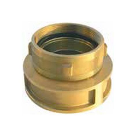 RIDUZIONE IN OTTONE GIREVOLE F UNI 811 - F GAS ISO 228 Misura: 1&rdquo 1/2 F DN 45F (1/2)